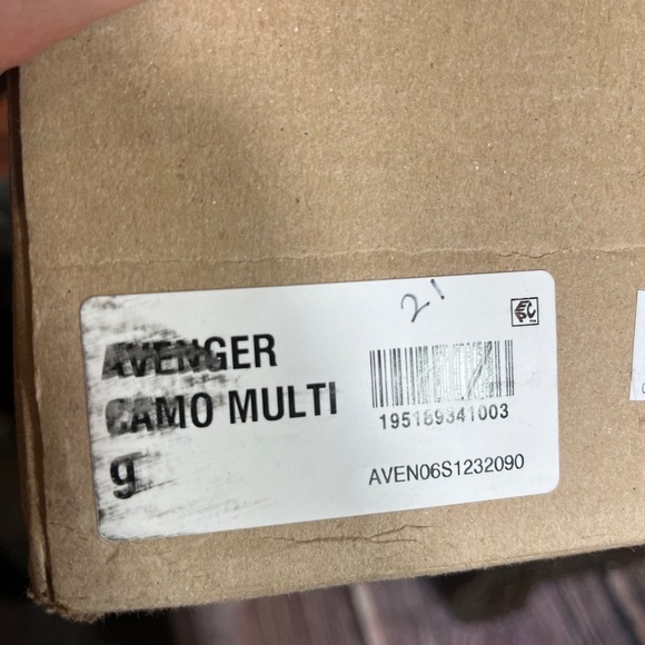 STEVE MADDEN Avenger Camo Combat Style Studded Boots Size 9 New - Picture 12 of 12